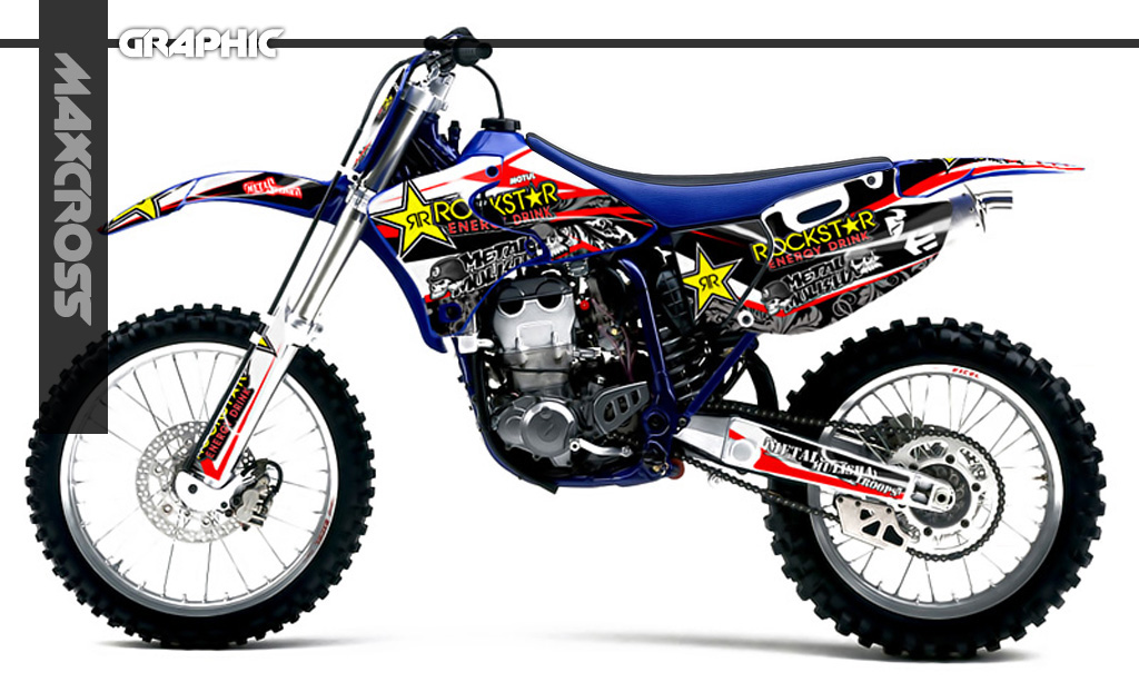 YAMAHA WR / YZ 400F/250F/426F 1998-2002' METALMULISHA ROCKSTAR STYLE